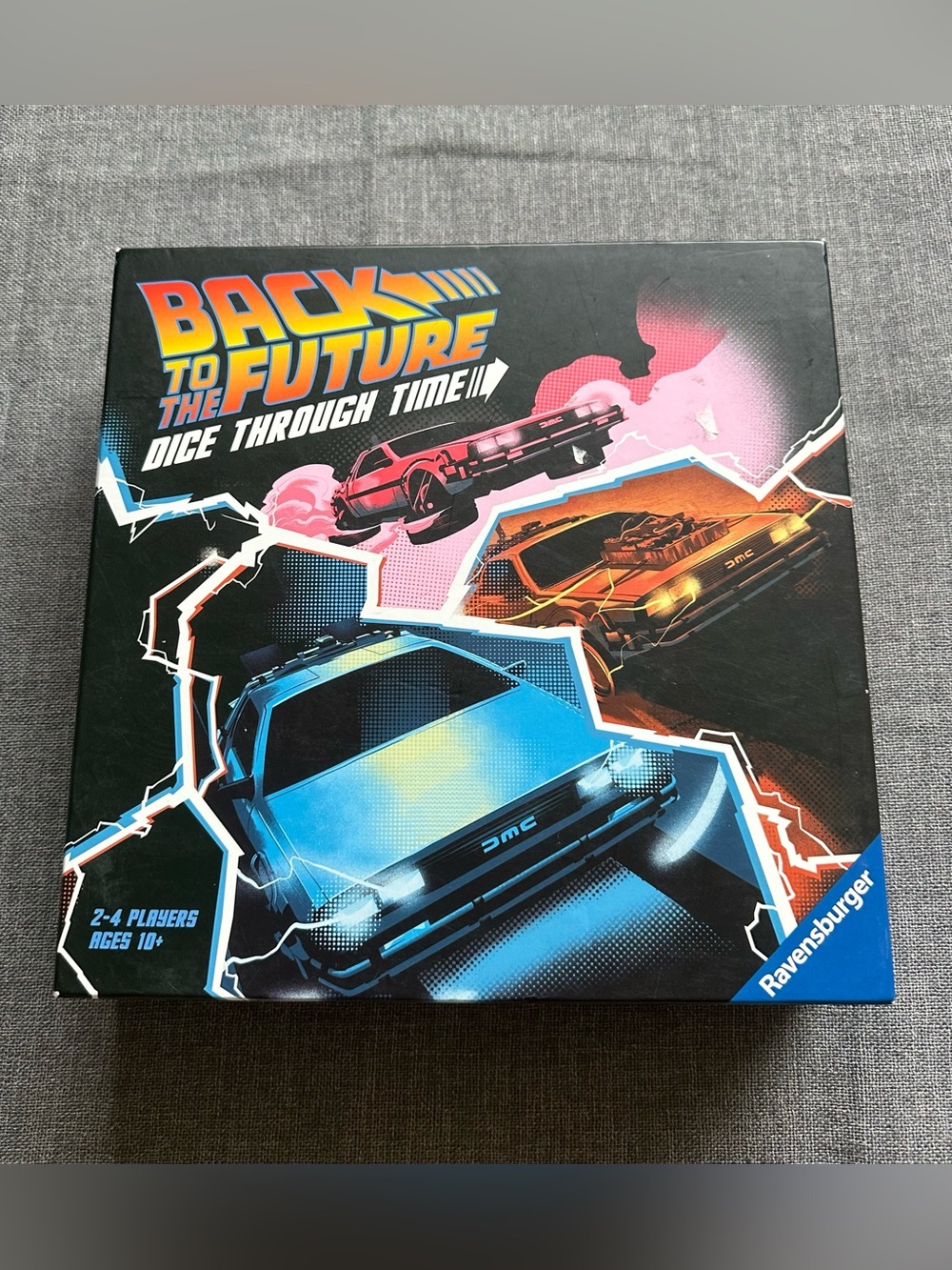 Back To the Future Dice Through Time Board Game
